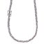 Collar plata de salvatore con circonitas multicolor